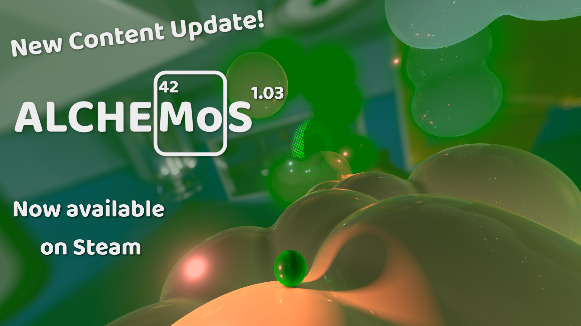AlCHeMoS v1.03 is NOW AVAILABLE ON STEAM!