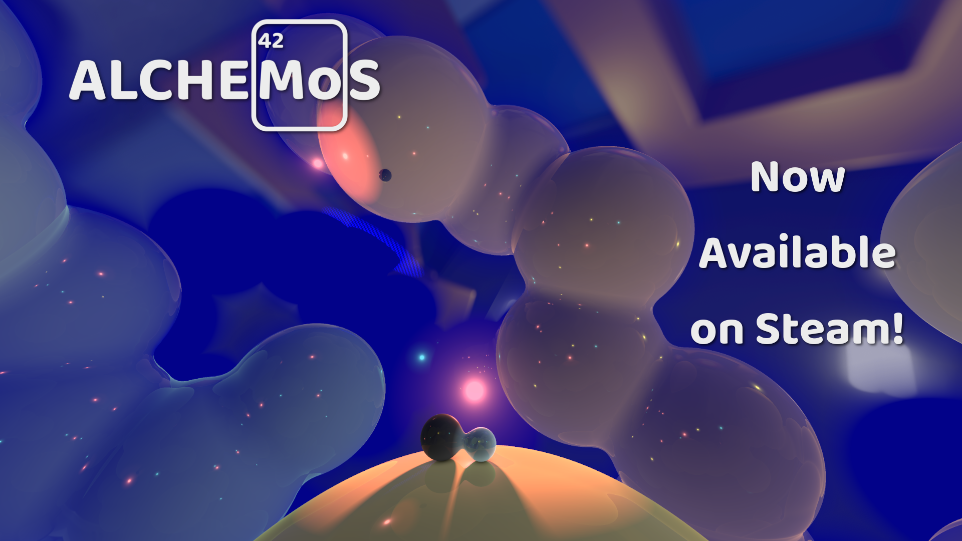 AlCHeMoS Screenshot Soft Shadows and Smoothed Sphere Intersections